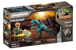 PLAYMOBIL DINOS - DÉINONYCHUS AVEC DES ARMES À FEU (DINOSAURE) #70629